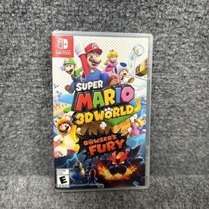 Super Mario 3d WORLD + Bowser's Fury -‎ Nintendo Switch Case Only/ No Game